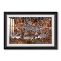 The Last Judgment 1536 1541 Michelangelo Buonarroti Custom Framed Print