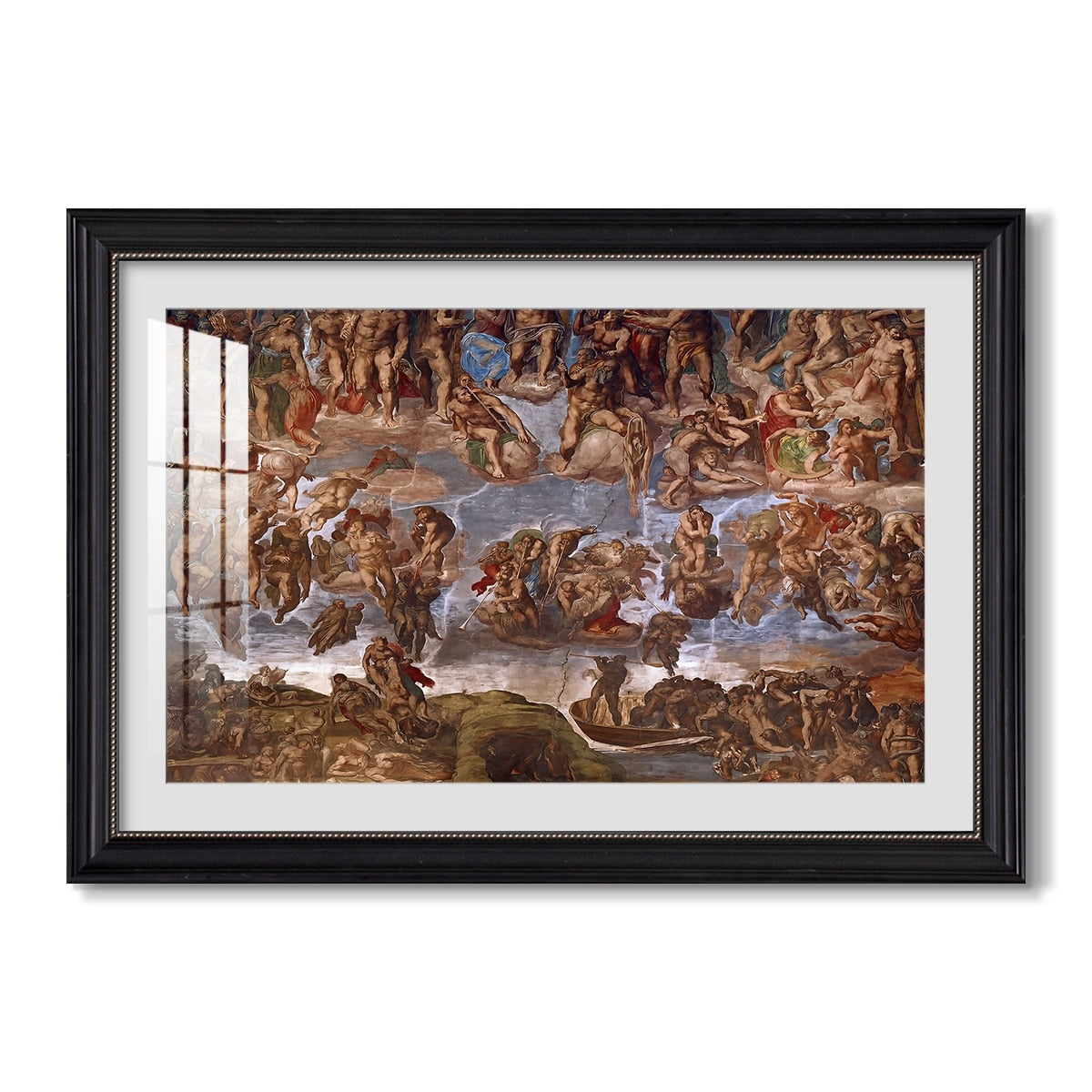 The Last Judgment 1536 1541 Michelangelo Buonarroti Custom Framed Print