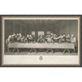 The Last Supper Matteini Morghen By Leonardo Da Vinci Framed Mounted Canvas Wall Art Print