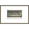 The Last Supper Matteini Morghen By Leonardo Da Vinci Wood Framed Wall Art Print