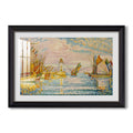 The Lighthouse At Groix 1925 Paul Signac Custom Framed Print