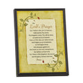 Dexsa Lords Prayer Wood Frame Plaque With Easel