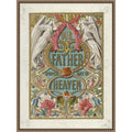 The Lords Prayer By English School Framed Canvas Wall Art Print