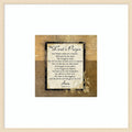 The Lords Prayer By Jennifer Pugh Wood Framed Wall Art Print