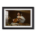 The Lute Player C 1596 Caravaggio Custom Framed Print