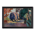 The Luxembourg Gardens 1901 Henri Matisse Custom Framed Canvas