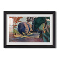 The Luxembourg Gardens 1901 Henri Matisse Custom Framed Print