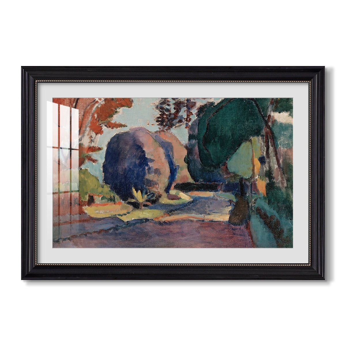 The Luxembourg Gardens 1901 Henri Matisse Custom Framed Print