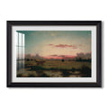The Marshes At Rhode Island 1866 Martin Johnson Heade Custom Framed Print