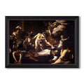 The Martyrdom Of Saint Matthew 1599 1600 Caravaggio Custom Framed Canvas