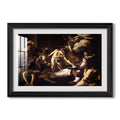 The Martyrdom Of Saint Matthew 1599 1600 Caravaggio Custom Framed Print