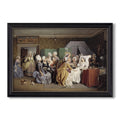 The Maternity Room 1845 Wilhelm Marstrand Custom Framed Canvas