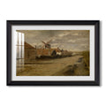 The Mill At Kiel C 1885 1888 Henri De Braekeleer Custom Framed Print