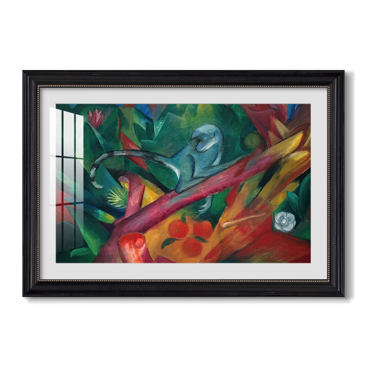 The Monkey 1912 Franz Marc Custom Framed Print