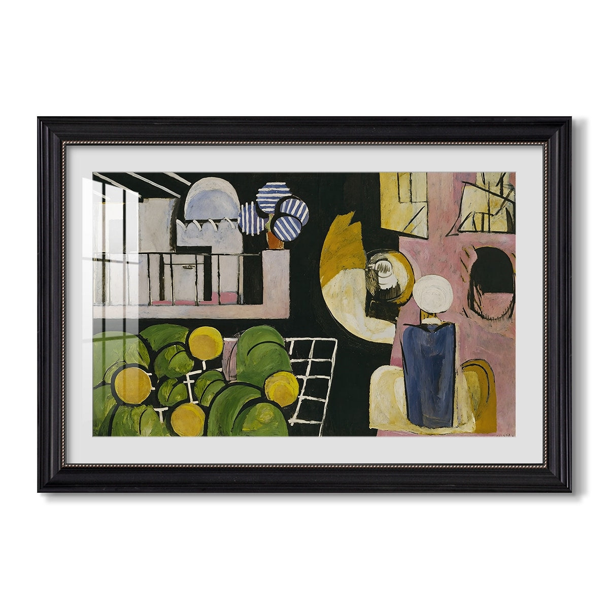 The Moroccans C 1915 1916 Henri Matisse Custom Framed Print