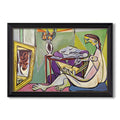 The Muse 1935 Pablo Picasso Custom Framed Canvas