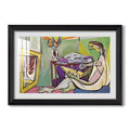 The Muse 1935 Pablo Picasso Custom Framed Print