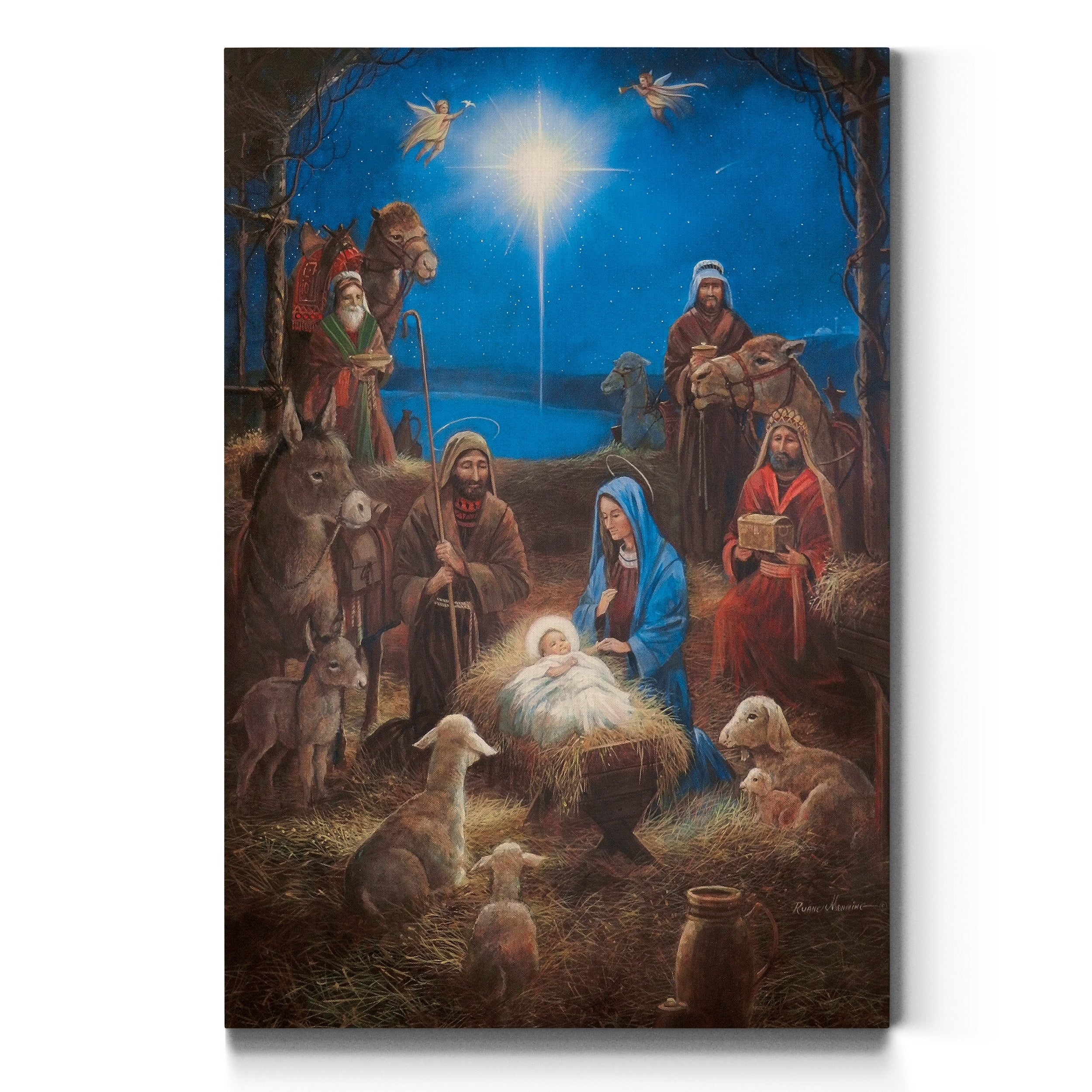 The Nativity Premium Gallery Wrapped Canvas Ready To Hang