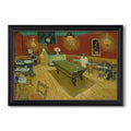 The Night Cafe 1888 Vincent Van Gogh Custom Framed Canvas