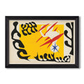 The Nightmare Of The White Elephant From Jazz 1947 Henri Matisse Custom Framed Canvas