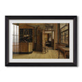 The Old Inn Het Loodshuis In 1877 Henri De Braekeleer Custom Framed Print