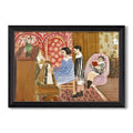 The Piano Lesson 1923 Henri Matisse Custom Framed Canvas
