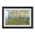 The Pink Orchard 1888 Vincent Van Gogh Custom Framed Print