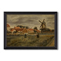 The Potato Harvest 1875 Henri De Braekeleer Custom Framed Canvas