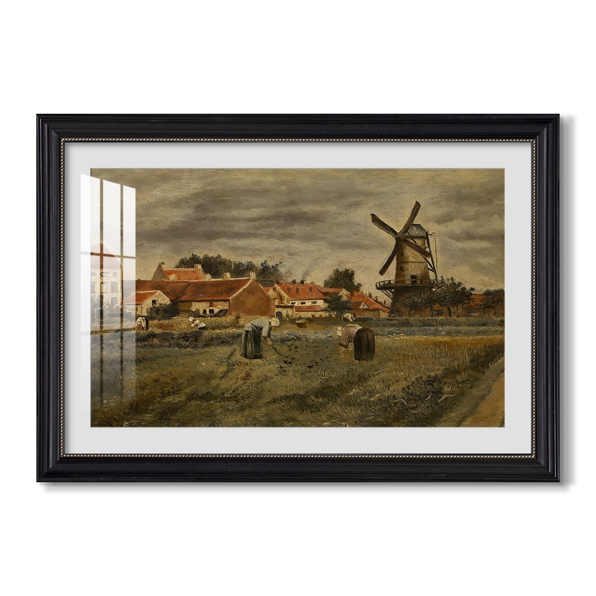 The Potato Harvest 1875 Henri De Braekeleer Custom Framed Print
