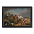 The Reapers 1800 George Stubbs Custom Framed Canvas