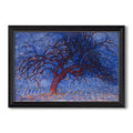 The Red Tree 1909 Piet Mondrian Custom Framed Canvas