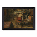 The Retoucher 1876 Henri De Braekeleer Custom Framed Canvas