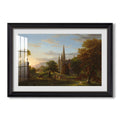 The Return 1837 Thomas Cole Custom Framed Print