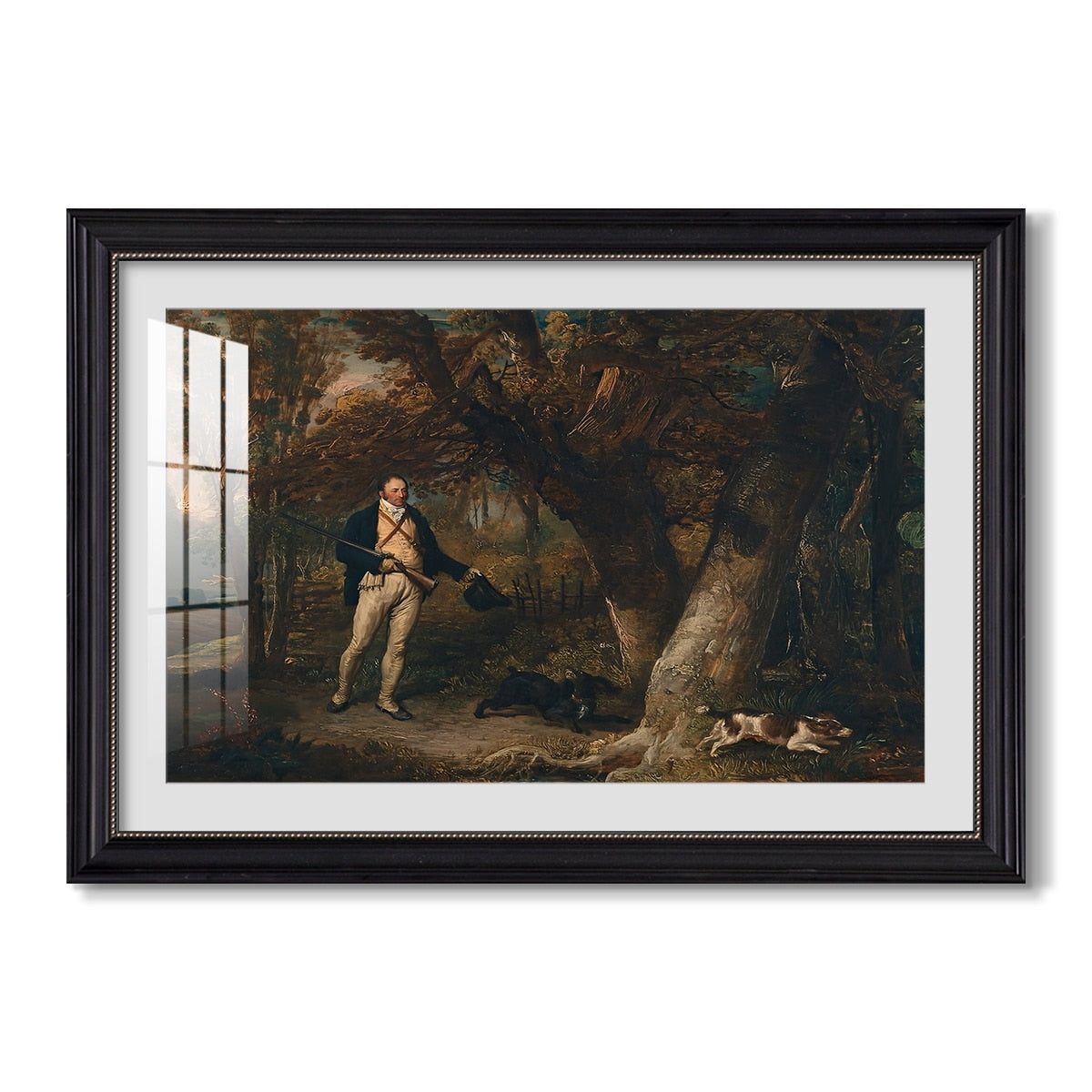 The Reverend Thomas Levett And 1811 James Ward Custom Framed Print