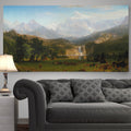 The Rocky Mountains Landers Peak Premium Gallery Wrapped Canvas