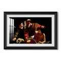 The Sacrifice Of Isaac C 1603 Caravaggio Custom Framed Print