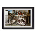The Sacrifice Of Noah 1509 Michelangelo Buonarroti Custom Framed Print
