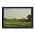 The Saulce Estate 1869 Henri Harpignies Custom Framed Canvas