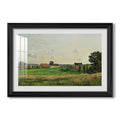 The Saulce Estate 1869 Henri Harpignies Custom Framed Print