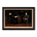 The Sentence Of Death 1908 John Collier Custom Framed Canvas