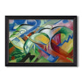 The Sheep C 1913 1914 Franz Marc Custom Framed Canvas
