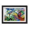 The Sheep C 1913 1914 Franz Marc Custom Framed Print
