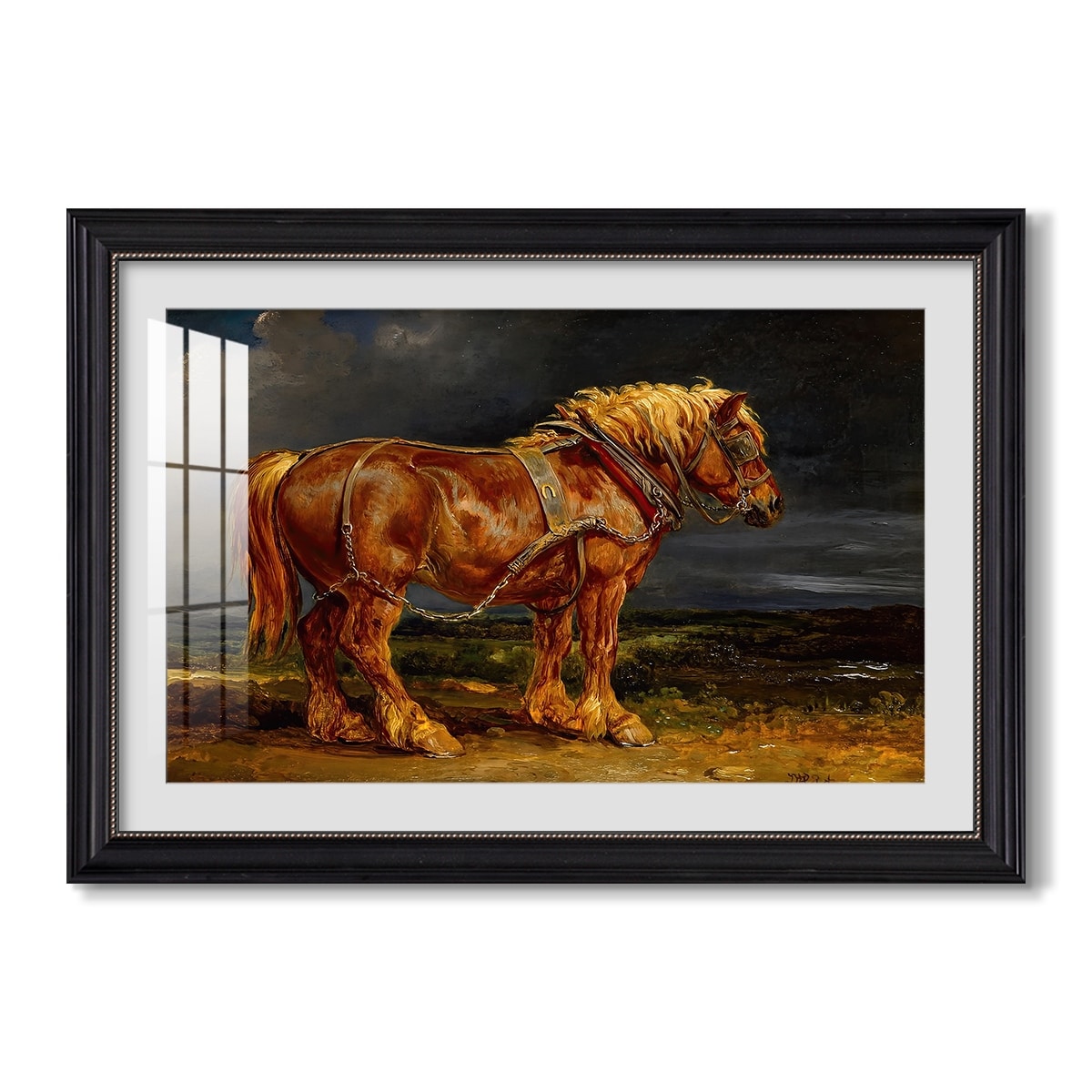 The Shire Horse Elephant In An Extensive Landscape C 1850S James Ward Custo