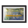 The Skiff 1875 Pierre Auguste Renoir Custom Framed Print