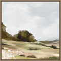The Soft Hills No. 1 By Luna Mavis Framed Canvas Wall Art Print