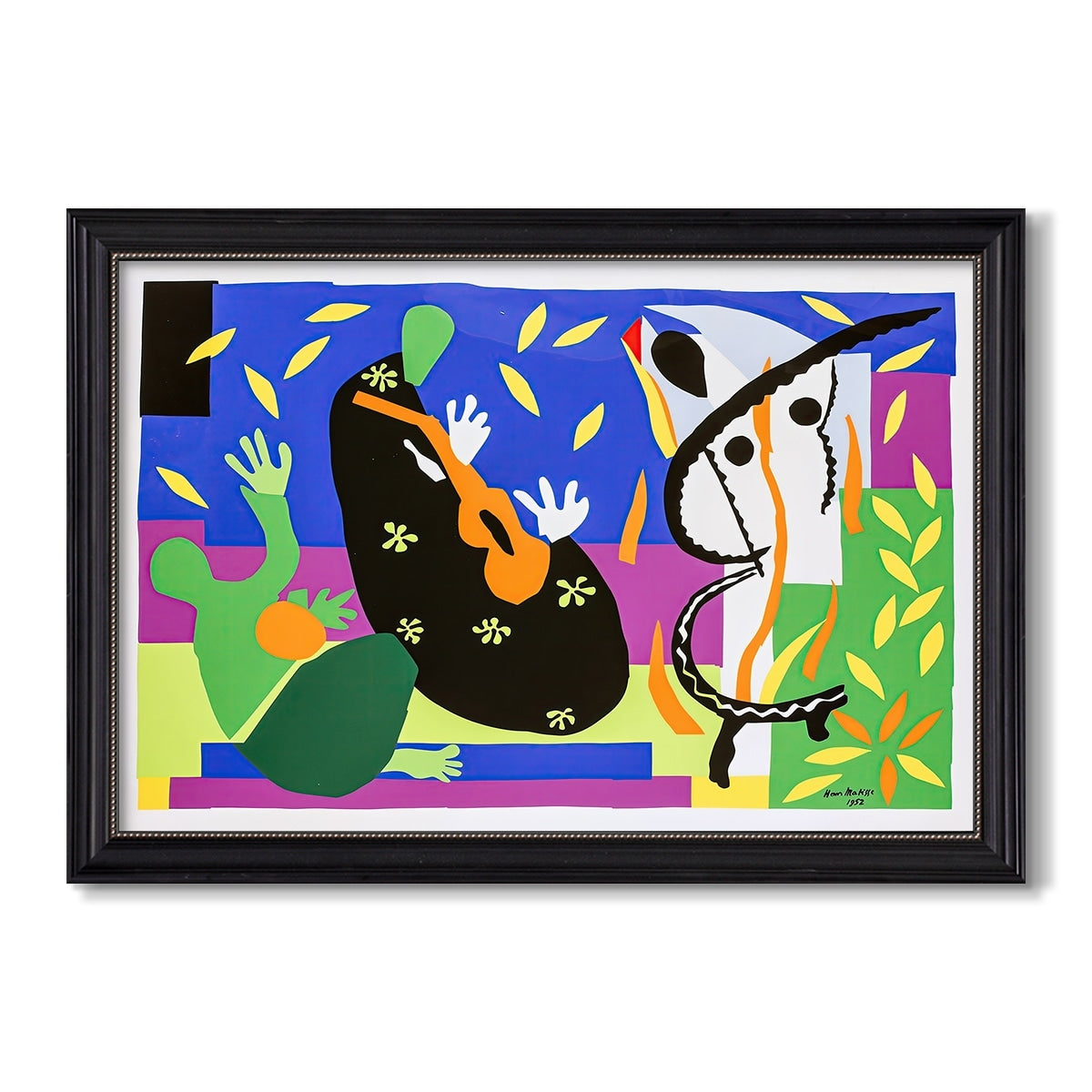 The Sorrows Of The King 1952 Henri Matisse Custom Framed Canvas