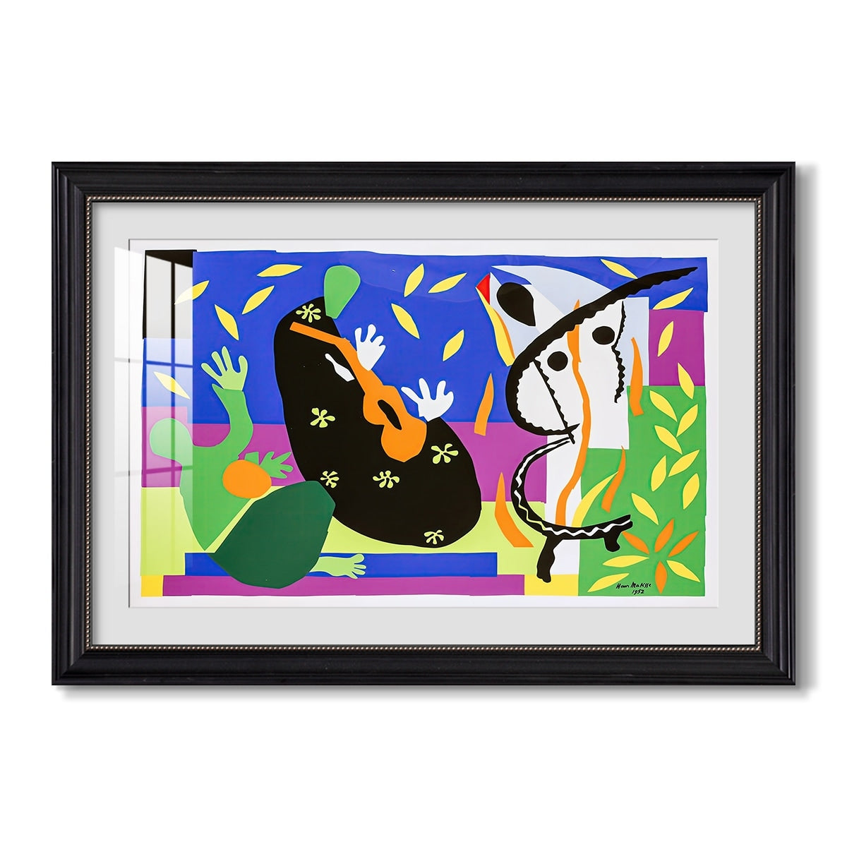 The Sorrows Of The King 1952 Henri Matisse Custom Framed Print