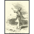 The Sower Matthew By English School Framed Canvas Wall Art Print