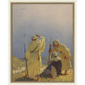 The Star Of Bethlehem By Newell Convers Wyeth Framed Mounted Canvas Wall Art Print