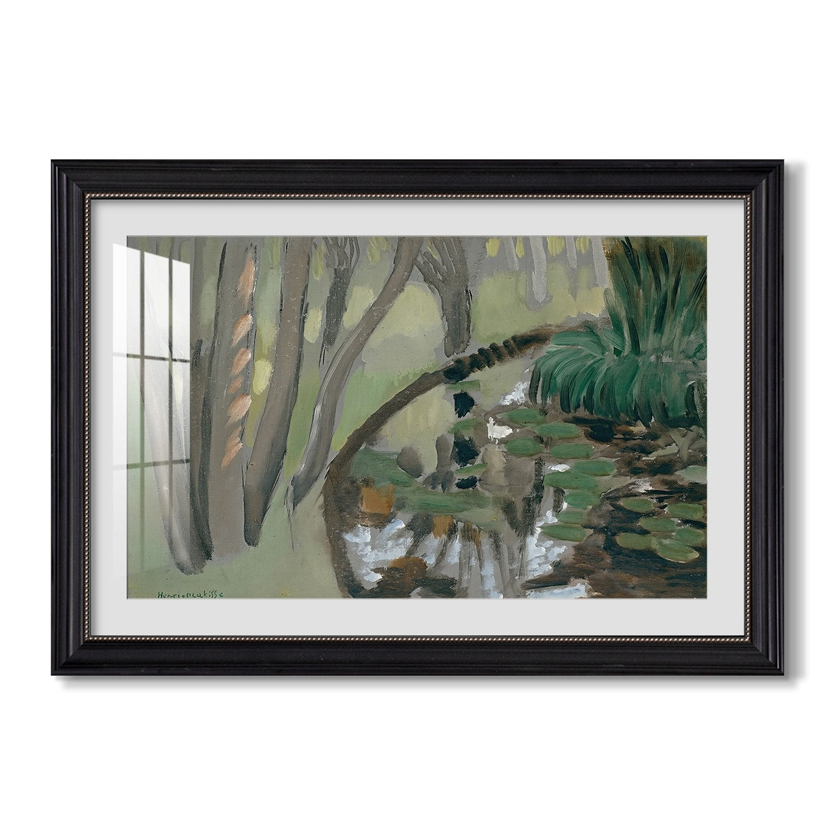 The Stream Maintenon 1918 Henri Matisse Custom Framed Print
